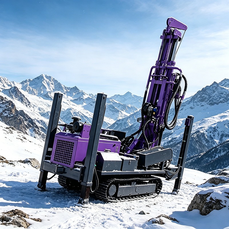 Heavy Equipment Drilling Rig - Ağır Hizmet Tipi Paletli Su Kuyusu