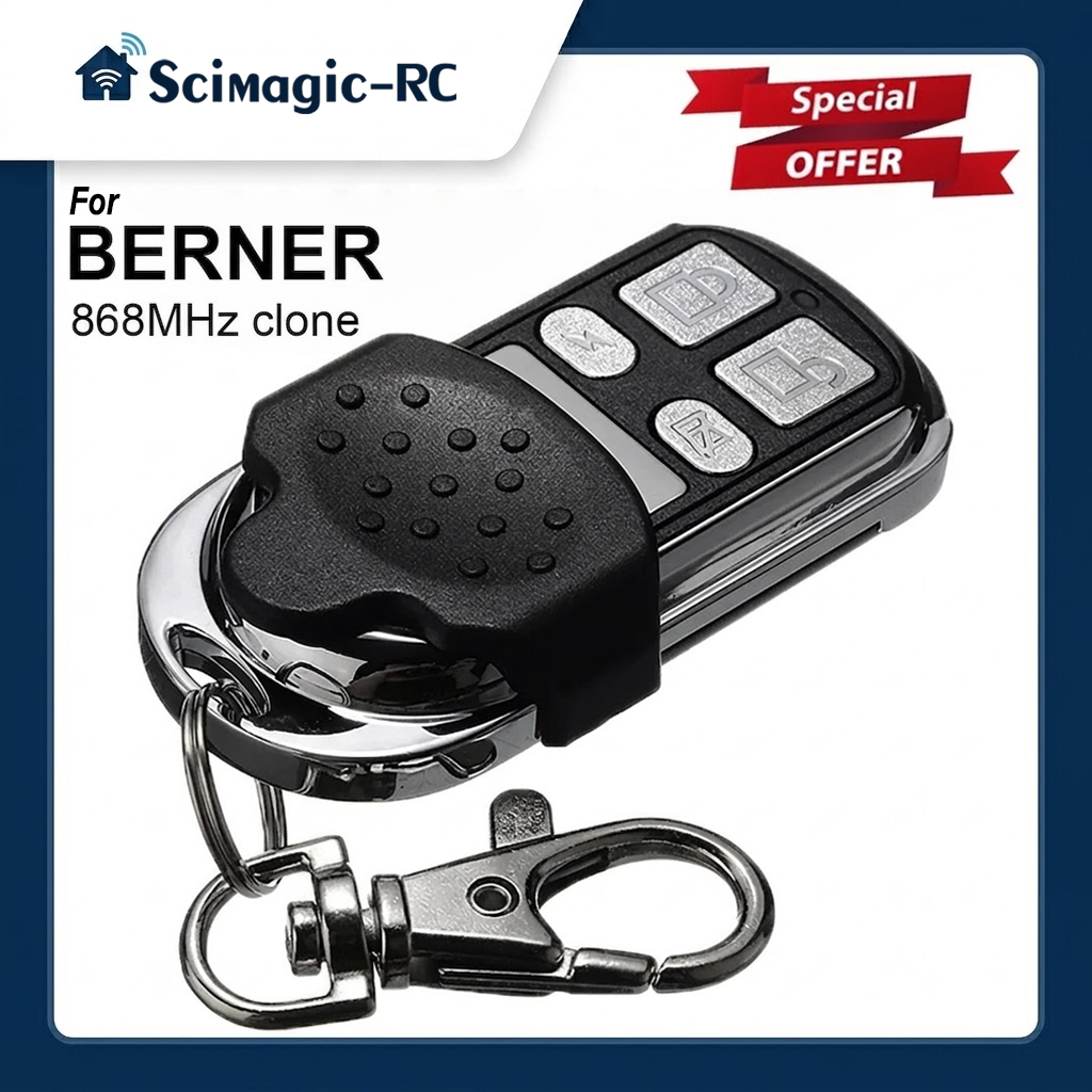 Heavy Equipment Garage - Berner 868 Mhz Garaj Kapısı Açıcı
