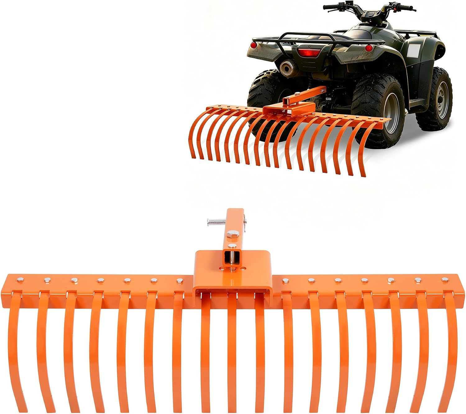 Heavy Equipment Landscaping - Bahçe Aleti Arkasından Çekilebilen Peyzaj Tırmığı,