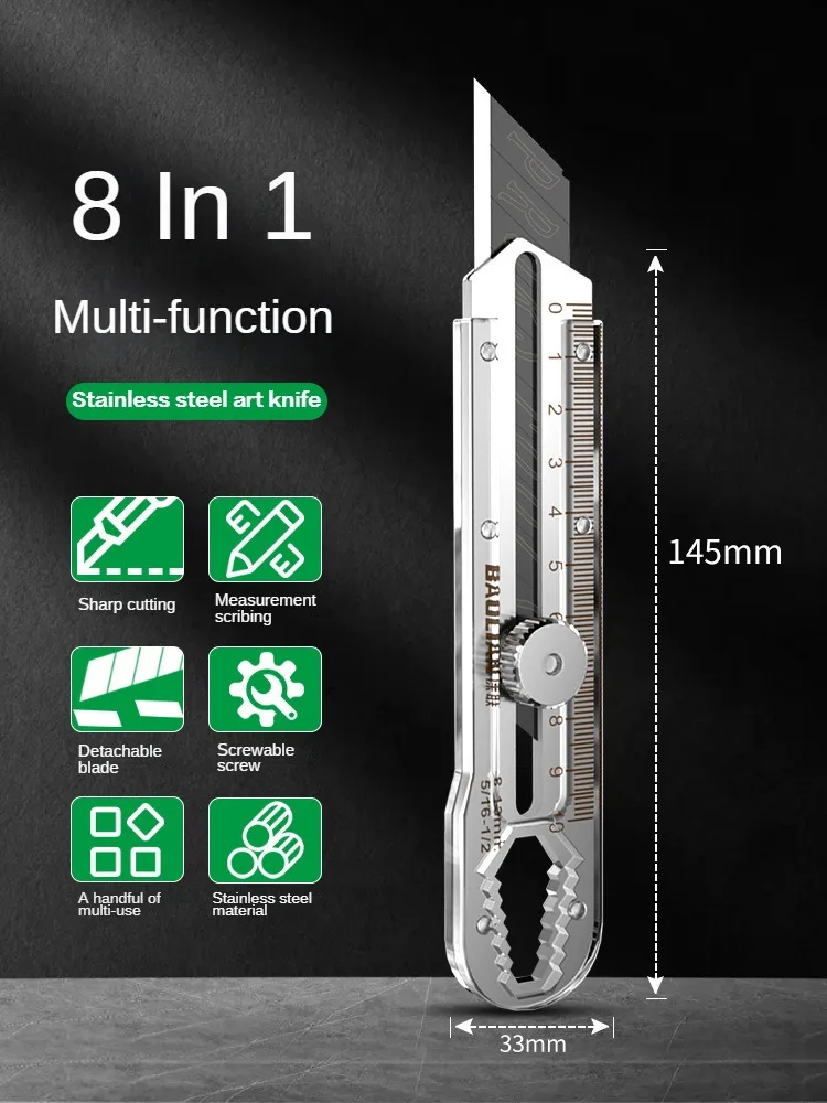 Heavy Equipment Blade - 8'i 1 Arada Çok Amaçlı Maket