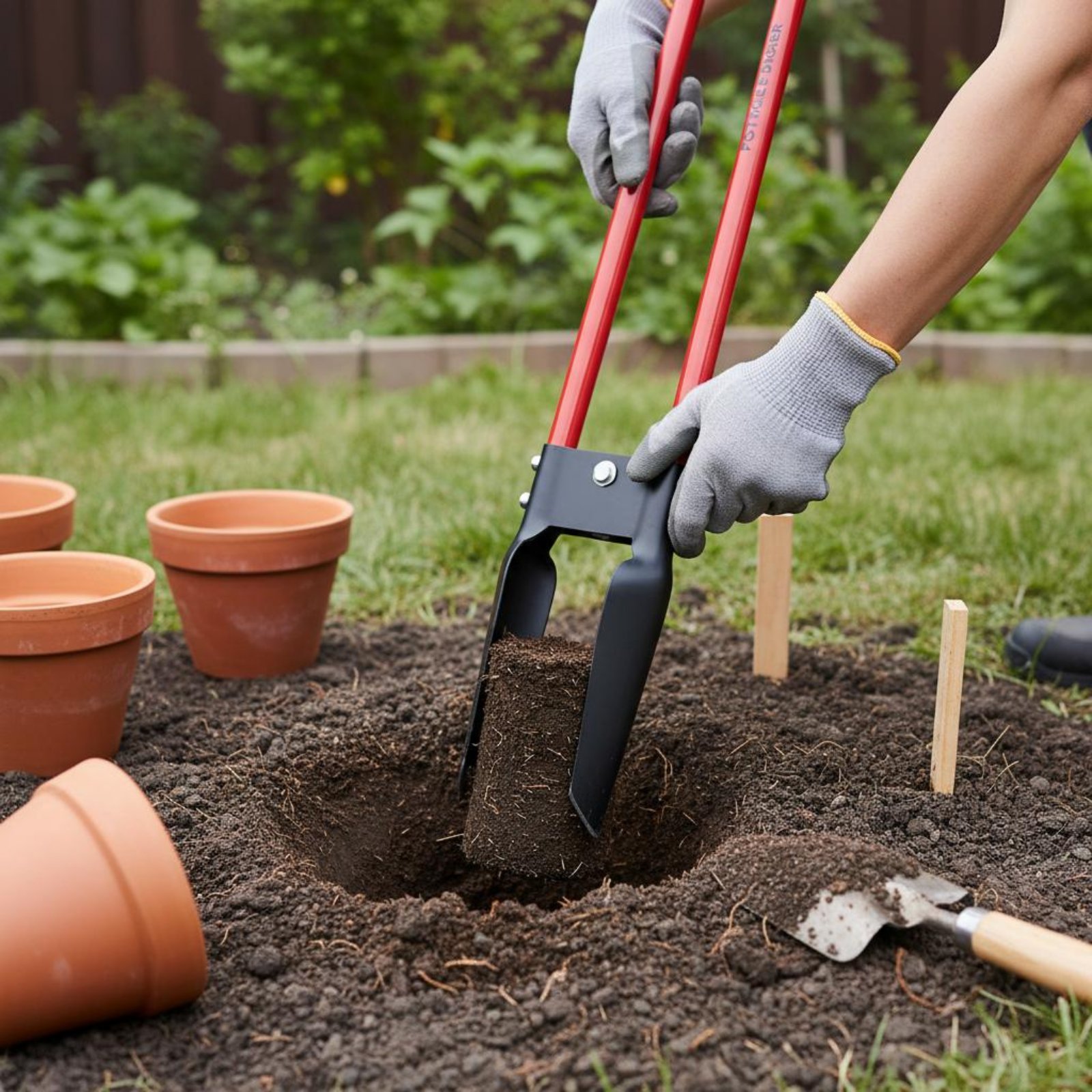 2 Parça Direk Deliği Kazıcı Sa - Post Hole Digger incelemesi ve fiyatı