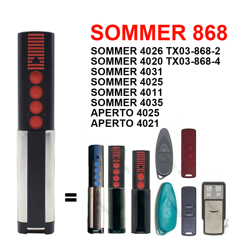 1-20 adet SOMMER 868 4020 TX03 - Heavy Equipment Garage incelemesi ve fiyatı