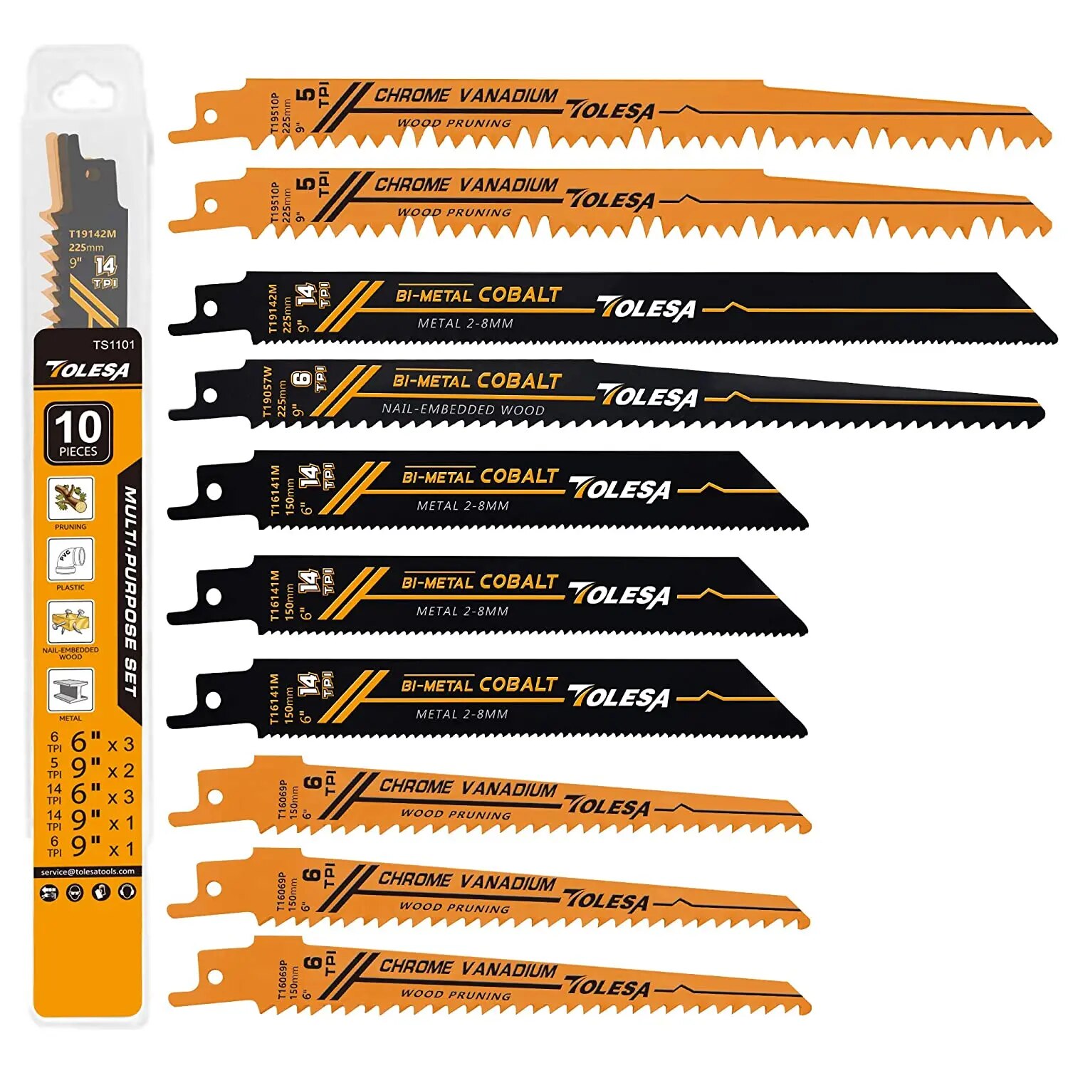 TOLESA 10 adet pistonlu bi-met - Heavy Equipment Blade incelemesi ve fiyatı