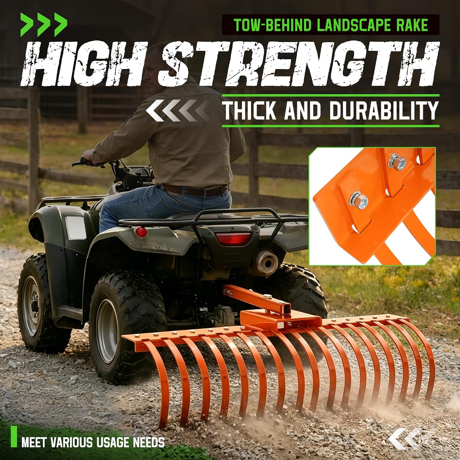 Bahçe Aleti Arkasından Çekileb - Heavy Equipment Landscaping incelemesi ve fiyatı
